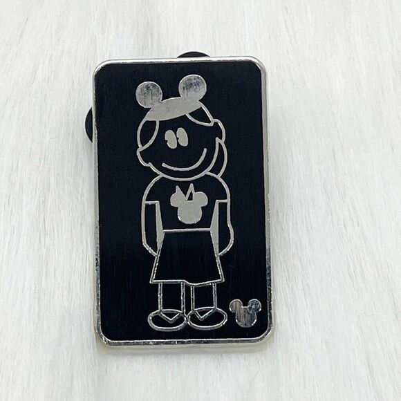 🔮 5/$25 Disney Stick People Daughter With Mouse Ears Pin‎ - Picture 1 of 2